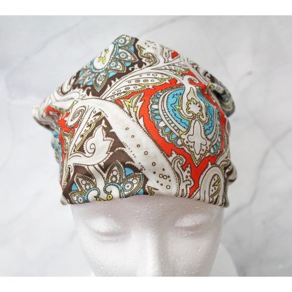Wide Vintage Headbands Knot Elastic Turban for Women Girls 1130 07 - Picture 3 of 3